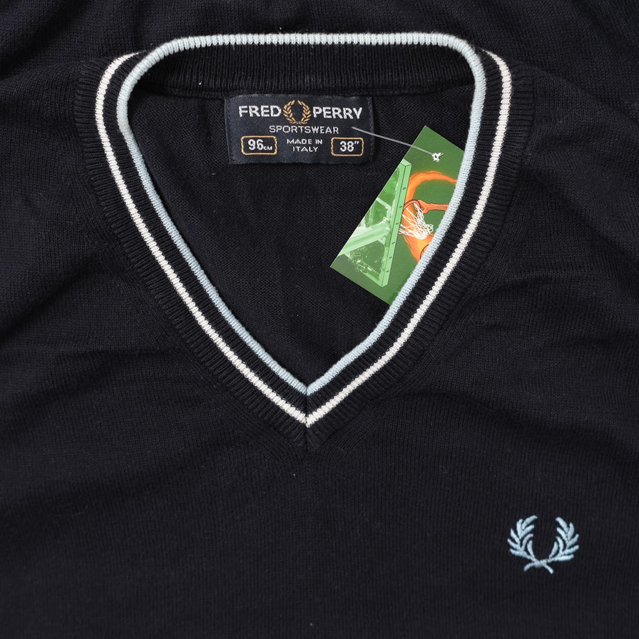 Vintage Fred Perry Sweater Vest Small 