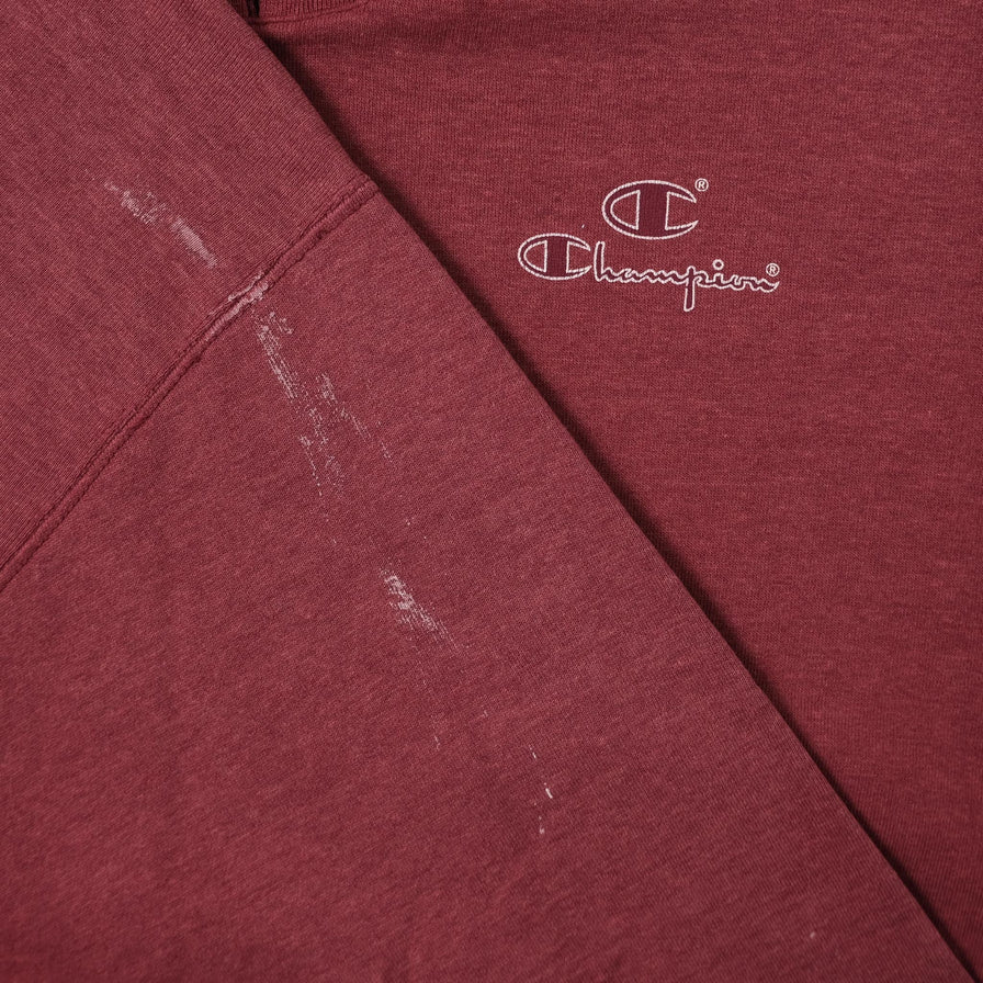Vintage Champion Q-Zip Sweater Large 