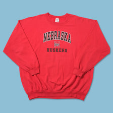 Vintage Nebraska Huskers Sweater XLarge 