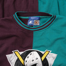 Vintage Starter Anaheim Ducks Sweater Large 
