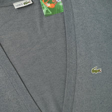 Vintage Lacoste Knit Cardigan XLarge 