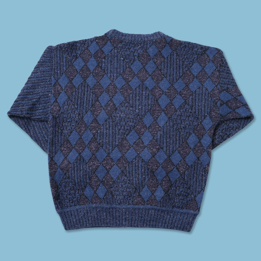 Vintage Ellesse Knit Sweater Medium 