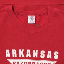 Vintage Arkansas Razorbacks Sweater XLarge 