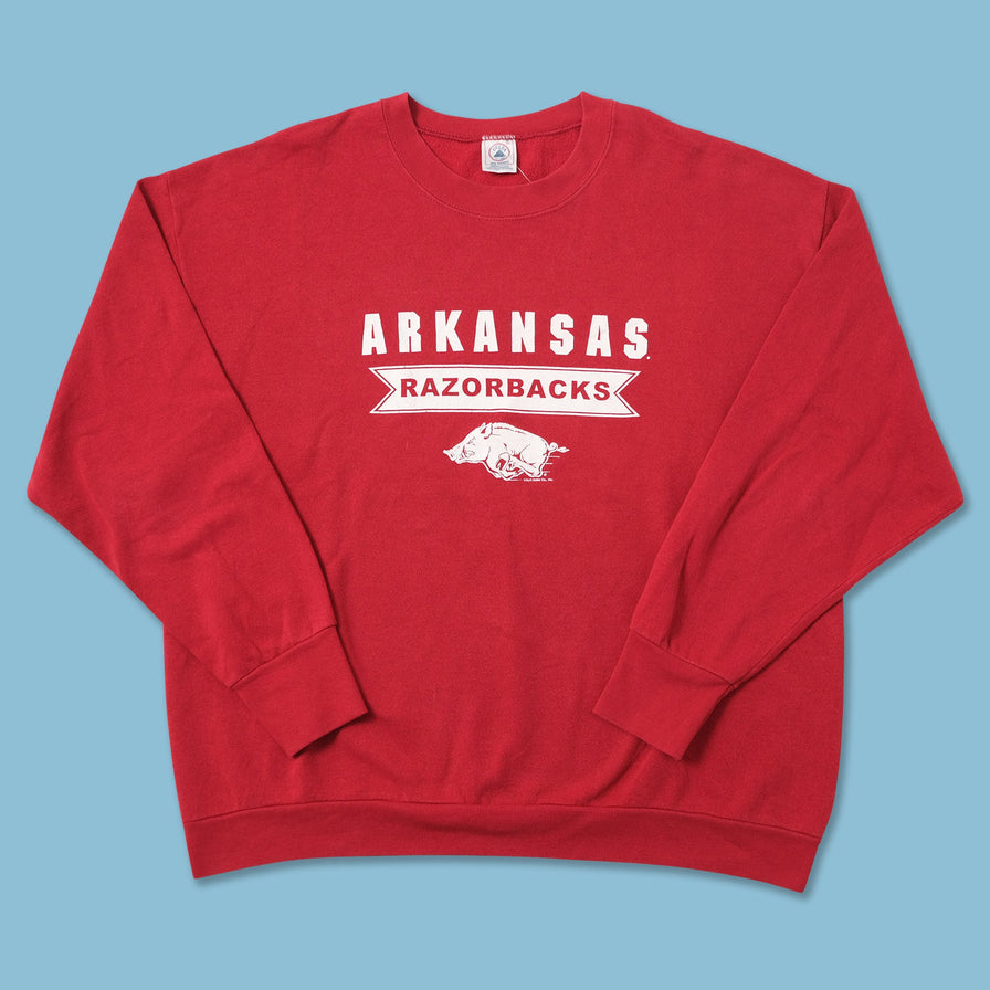 Vintage Arkansas Razorbacks Sweater XLarge 