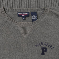 Vintage Polo Sport Knit Sweater Small 