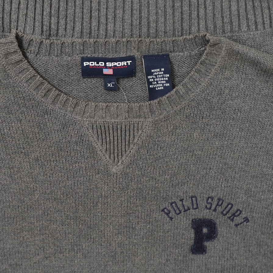 Vintage Polo Sport Knit Sweater Small 