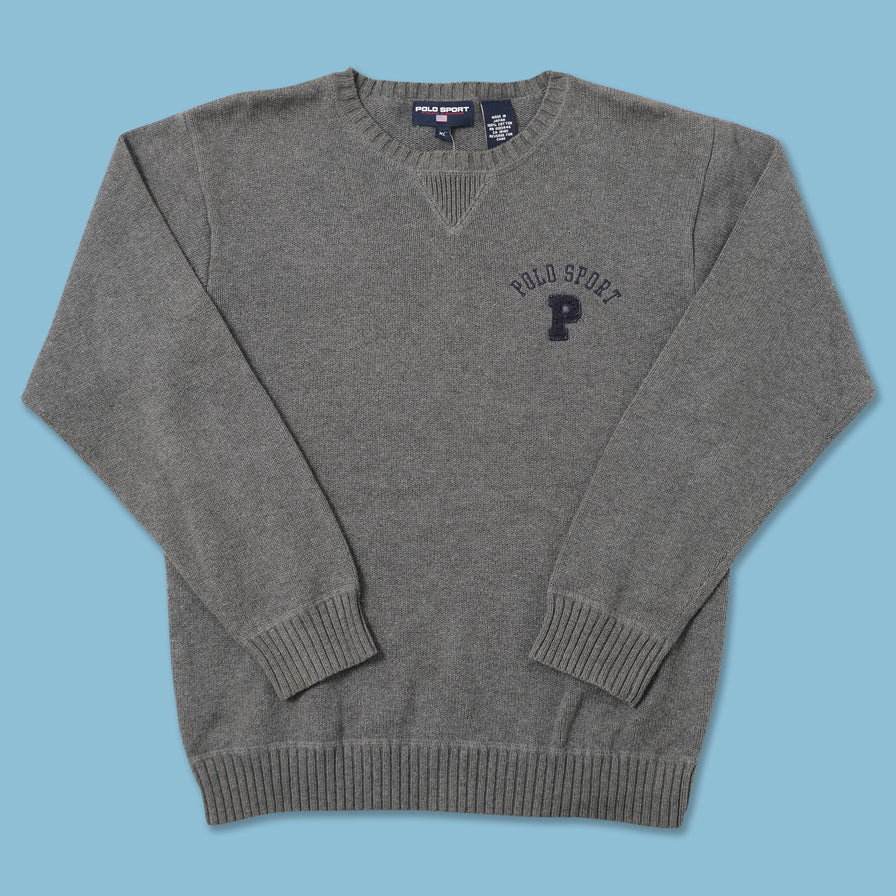 Vintage Polo Sport Knit Sweater Small 