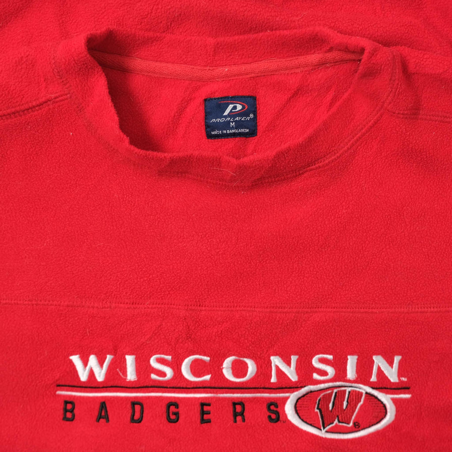 Vintage Wisconsin Badgers Fleece Large 