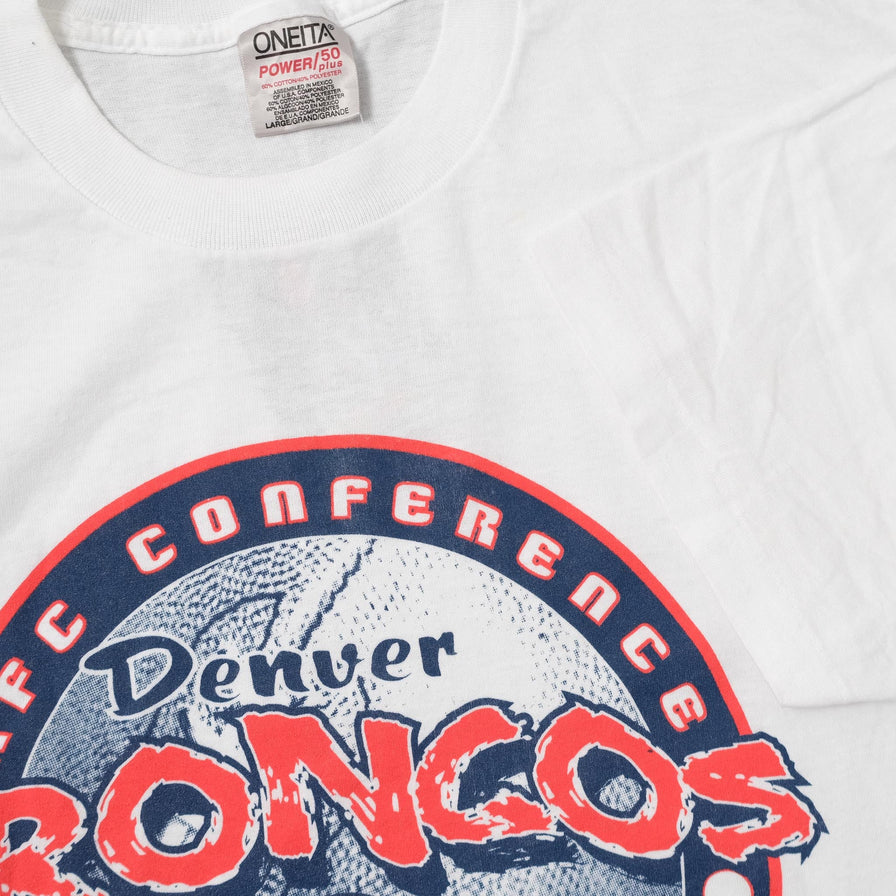 Vintage 1997 Denver Broncos T-Shirt Large 