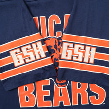 Vintage Chicago Bears V-Neck T-Shirt Large 