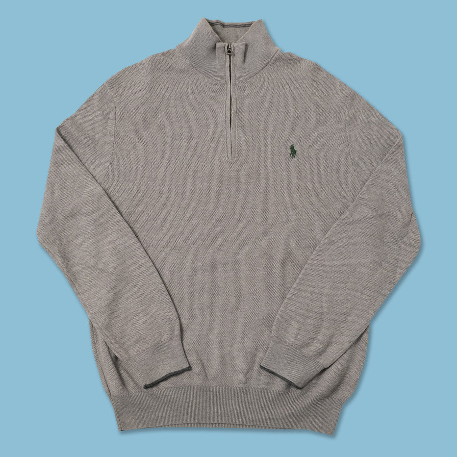 Vintage Polo Ralph Lauren Q-Zip Sweater Medium 