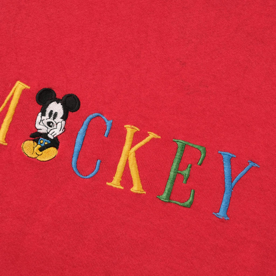 Vintage Mickey Mouse Sweater Large 