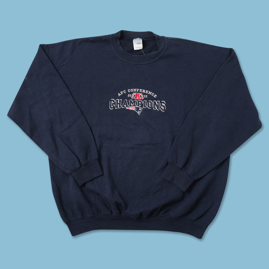 Vintage 2003 New England Patriots Sweater XLarge 