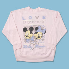 Vintage Mickey & Minnie Sweater Small 