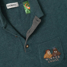 Vintage Iceberg Knit Sweater Medium 