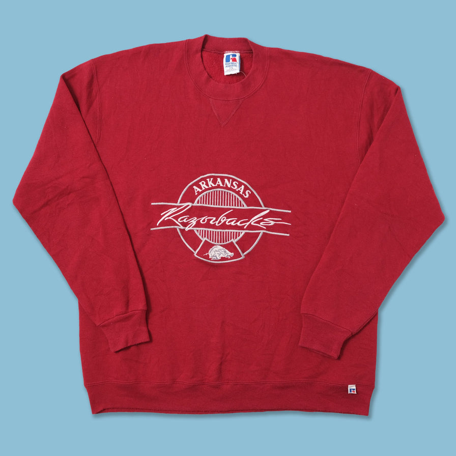 Vintage Arkansas Razorbacks Sweater Large 