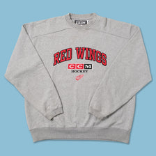 Vintage Detroit Red Wings Sweater XLarge 