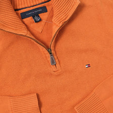 Vintage Tommy Hilfiger Q-Zip Sweater Medium 