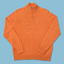 Vintage Tommy Hilfiger Q-Zip Sweater Medium 