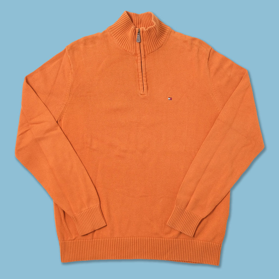 Vintage Tommy Hilfiger Q-Zip Sweater Medium 