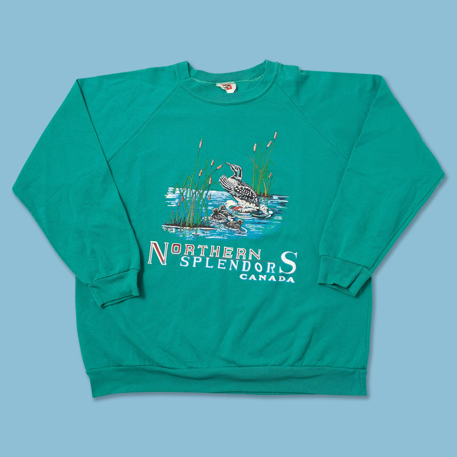 Vintage Ducks Sweater XLarge 