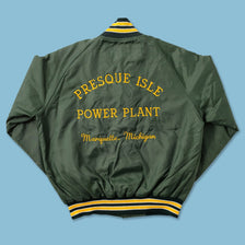 Vintage Padded College Jacket Medium 