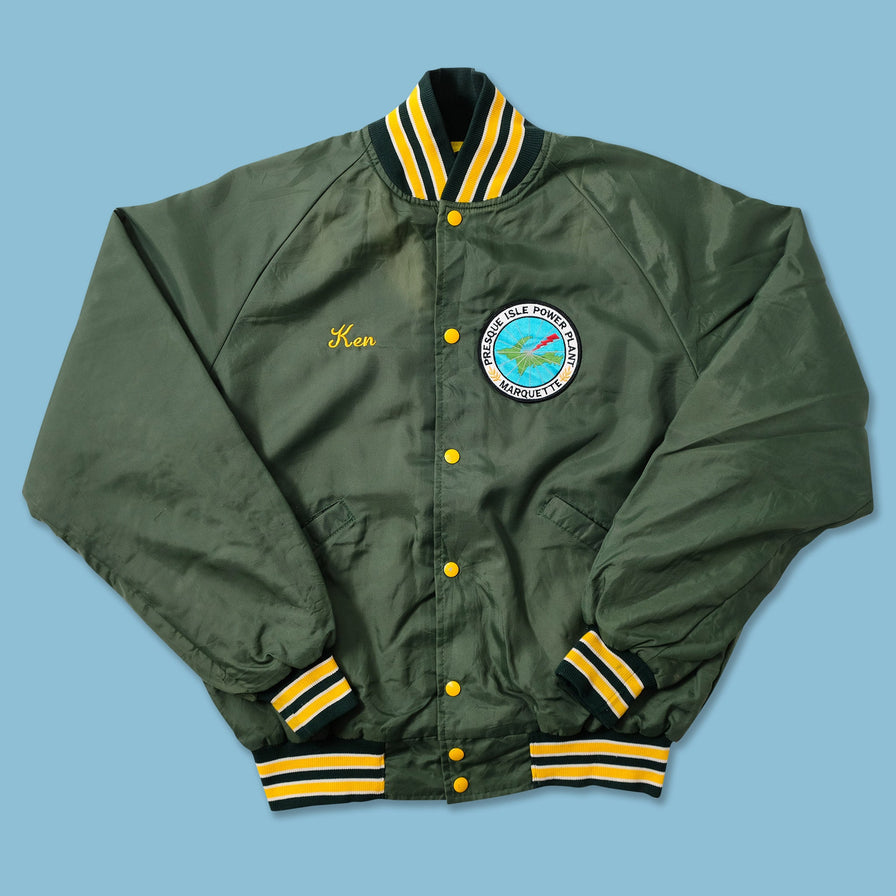 Vintage Padded College Jacket Medium 