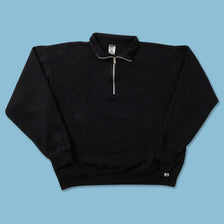 Vintage Russell Athletic Q-Zip Sweater Medium 