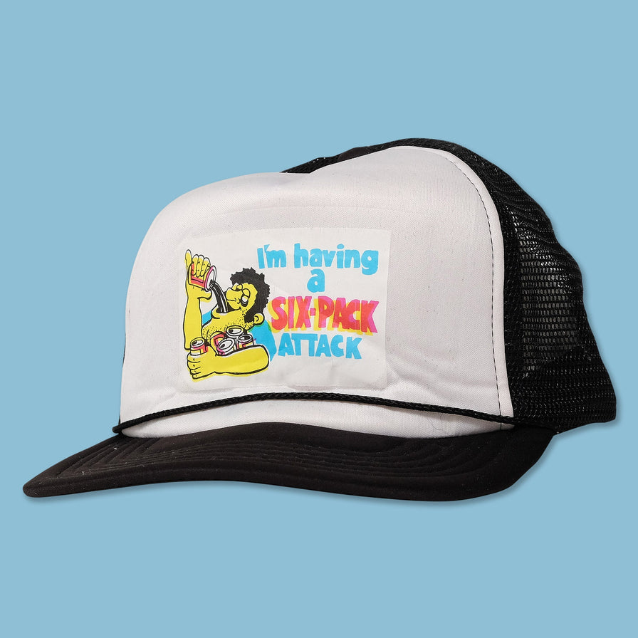 Vintage Six -Pack Attack Trucker Cap 