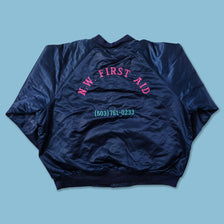 Vintage Satin College Jacket XXLarge 