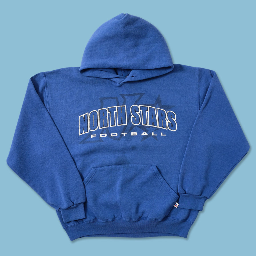Vintage Russell Athletic North Stars Football Hoody Medium 