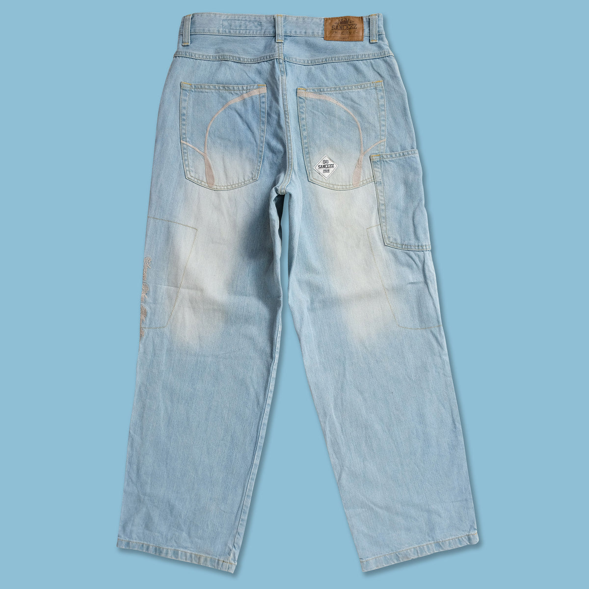 Y2K Sancezz Baggy Jeans 33x32 | Double Double Vintage