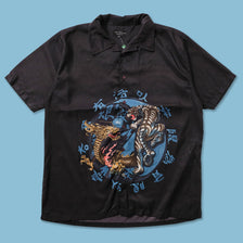 Y2K Dragon Shirt XXL 