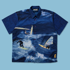 Y2K Surf Shirt XLarge 