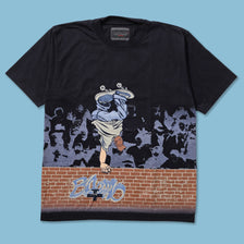 Y2K Bad + Mad T-Shirt Medium 
