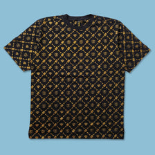 Y2K Raw Blue T-Shirt XLarge 