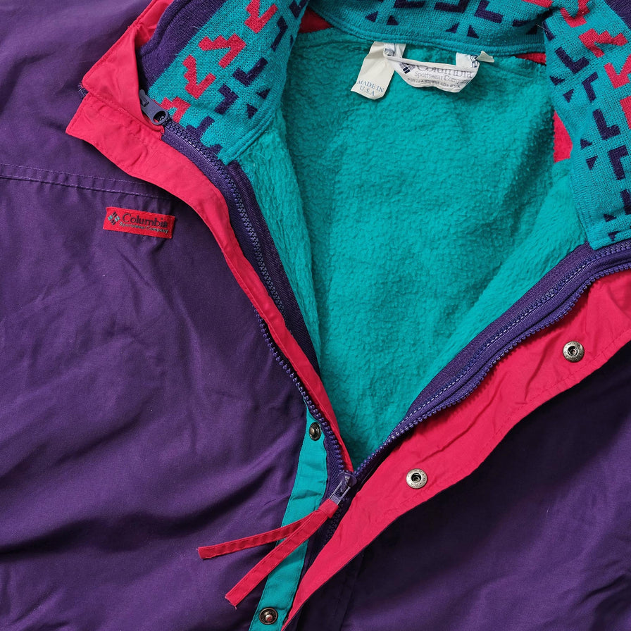 Vintage Columbia Anorak Large 