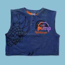 Vintage Reebok Sweater Vest Large 