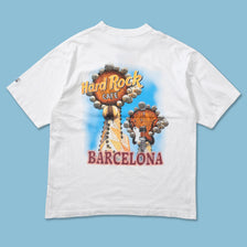 Vintage Hard Rock Cafe Barcelona T-Shirt Large 