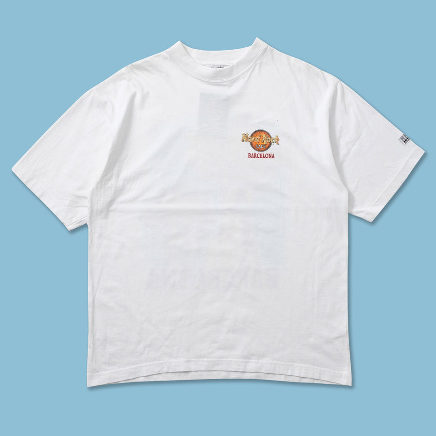 Vintage Hard Rock Cafe Barcelona T-Shirt Large 