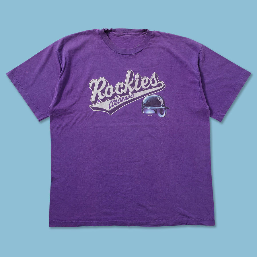 1995 Colorado Rockies T-Shirt XXL 