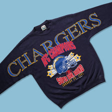 1995 San Diego Chargers Sweater Large - Double Double Vintage