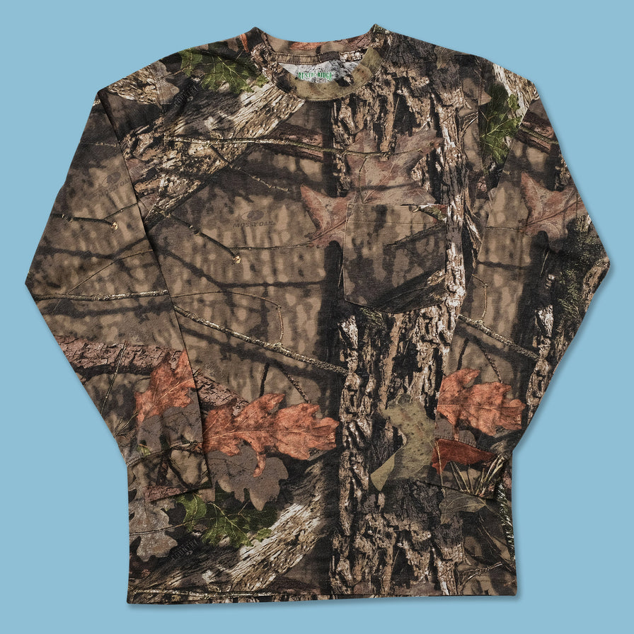 Real Tree Camo Longsleeve Medium - Double Double Vintage