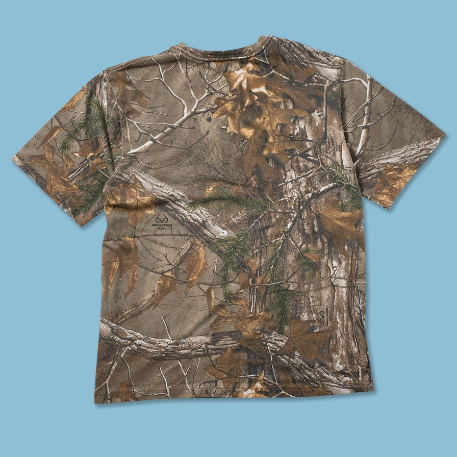 Real Tree Camo T-Shirt Medium - Double Double Vintage