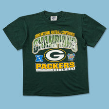 1996 Greenbay Packers T-Shirt Medium - Double Double Vintage