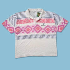 Vintage Sergio Tacchini Tennis Polo XLarge - Double Double Vintage
