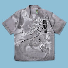 Y2K Dragon Shirt XLarge - Double Double Vintage