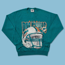 Vintage Miami Dolphins Sweater Medium - Double Double Vintage