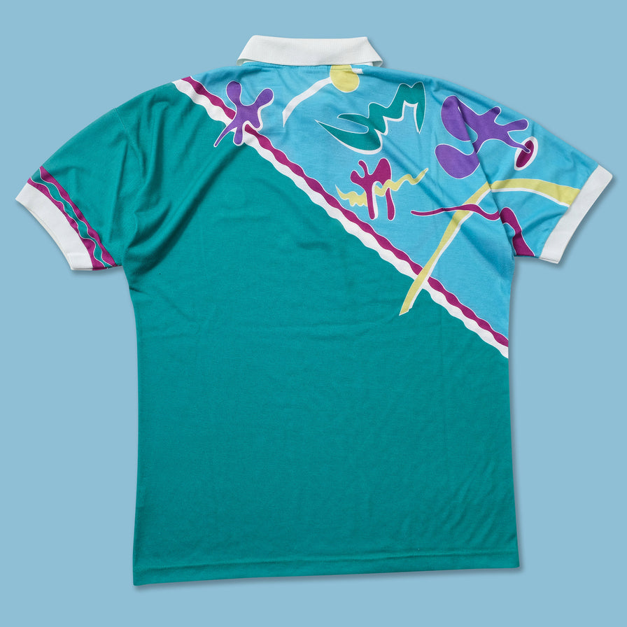 Vintage Sergio Tacchini Tennis Polo Large - Double Double Vintage