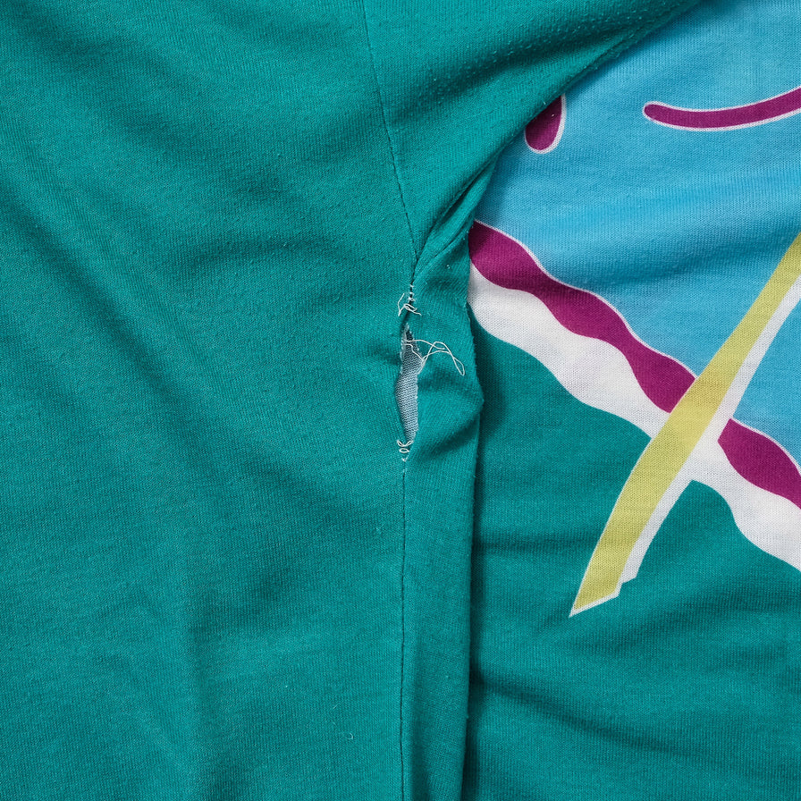 Vintage Sergio Tacchini Tennis Polo Large - Double Double Vintage